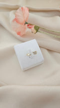 Twin Star Pavé Open Ring