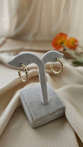 Twisted Rope Hoop Earrings
