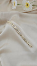Aurelia Pavé Link Bracelet – Gold Tone