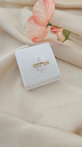 Bamboo Double Row Ring