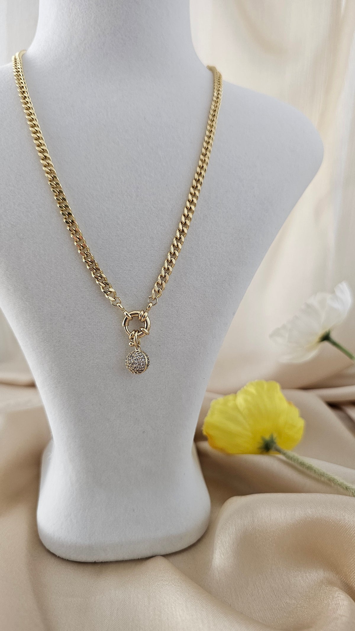 Sparkle Zircon Gourmet Necklace