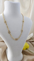 Elegant Stone Chain Necklace